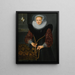 Portrait d'Aefge Gijbland 1581-1625 - École Hollandaise — gerahmtes Bild an der Wand
