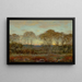 Sonnenuntergang - Dwight William Tryon — gerahmtes Bild an der Wand
