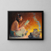 Der Hersteller von Köcher - Eanger Irving Couse — gerahmtes Bild an der Wand