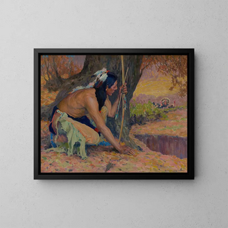 Eanger Irving Couse - The Turkey Hunter.webp