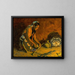 Enrouler l'arc - Eanger Irving Couse — gerahmtes Bild an der Wand