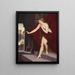 Lady Godiva - Eckert — gerahmtes Bild an der Wand