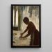 Reproduktion des Gemäldes Eine Frau beim Bügeln - Edgar Degas