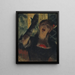 Café Singer - Edgar Degas — gerahmtes Bild an der Wand