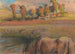 Pferd am Teichrand - Edgar Degas — Ansicht des Kunstwerks