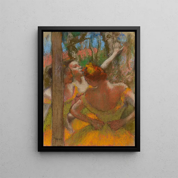 Tänzer - Edgar Degas — gerahmtes Bild an der Wand