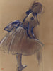 Tänzerin im Profil stehend - Edgar Degas — Ansicht des Kunstwerks
