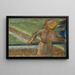 Zwei Frauen im Gespräch - Edgar Degas — gerahmtes Bild an der Wand