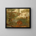 Der Wildschwein - Edgar Degas — gerahmtes Bild an der Wand