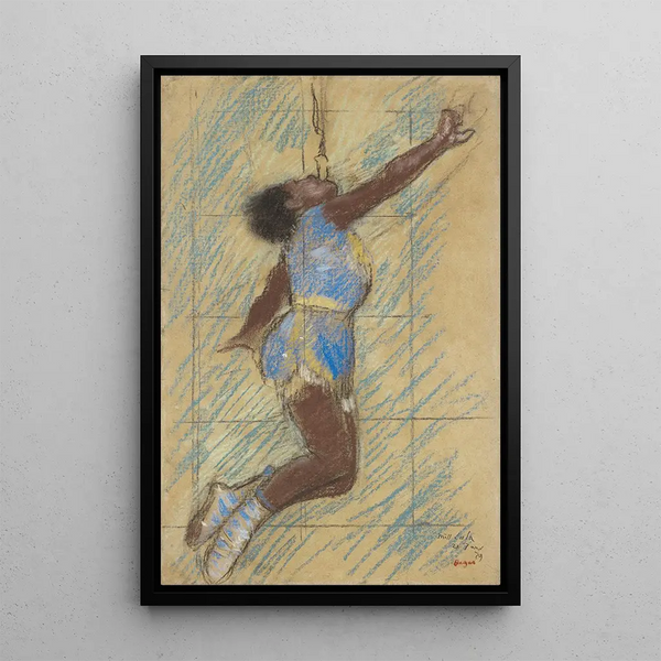 Reproduktion des Gemäldes Miss Lala im Zirkus Fernando - Edgar Degas