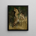 Mlle Fiocre im Ballett La Source Mademoiselle Fiocre im Ballett La Source - Edgar Degas — gerahmtes Bild an der Wand