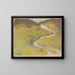 Weg in einem Feld - Edgar Degas — gerahmtes Bild an der Wand