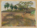 Champ labouré bordé d'arbres - Edgar Degas — Ansicht des Kunstwerks