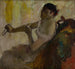 Portrait von Fräulein Rose Caron - Edgar Degas — Ansicht des Kunstwerks