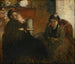 Portrait von Mme Lisle und Mme Loubens - Edgar Degas — Ansicht des Kunstwerks