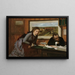 Boudeur - Edgar Degas — gerahmtes Bild an der Wand