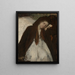 Der Genesende - Edgar Degas — gerahmtes Bild an der Wand
