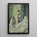 Das Morgenbad - Edgar Degas — gerahmtes Bild an der Wand