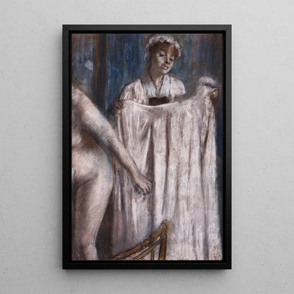 Reproduktion des Gemäldes Toilette après le bain - Edgar Degas