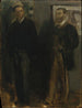 Zwei Männer - Edgar Degas — Ansicht des Kunstwerks
