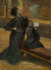 Besuch eines Museums - Edgar Degas — Ansicht des Kunstwerks