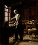 Der Hersteller von Blöcken - Edgar Melville Ward — Ansicht des Kunstwerks