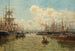 Marine-Gemälde - Edmond-Marie Petitjean — Ansicht des Kunstwerks