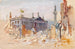 Rue Sackville en ruines - Edmond Delrenne — Ansicht des Kunstwerks