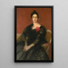 Reproduktion des Gemäldes Portrait der Prinzessin Potemkine - Edmond François Aman-Jean