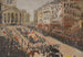 Die Beerdigung von Victor Hugo, der Umzug in der Rue Soufflot - Edmond Lachenal — Ansicht des Kunstwerks