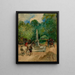La promenade vers la croix catalane - Edmond Morin — gerahmtes Bild an der Wand
