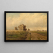 Ernte - Edmond de Schampheleer — gerahmtes Bild an der Wand