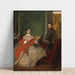 Reproduktion des Gemäldes Edmondo und Thérèse Morbilli - Edgar Degas