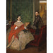 Reproduktion des Gemäldes Edmondo und Thérèse Morbilli - Edgar Degas
