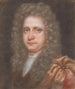 Junger Mann mit vollem Gesicht und langer lockiger Perücke - Edmund Ashfield — Ansicht des Kunstwerks