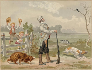 Jagdszene - Edmund Birckhead Bensell — Ansicht des Kunstwerks
