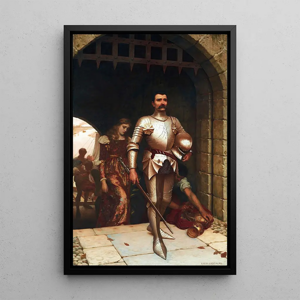 Reproduktion des Gemäldes Eroberung - Edmund Blair Leighton