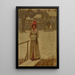 Die Winterspaziergang - Edmund Blair Leighton — gerahmtes Bild an der Wand