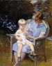 Marjorie et le petit Edmund - Edmund Charles Tarbell — Ansicht des Kunstwerks