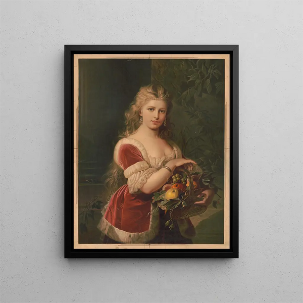 Edmund Foerster Co - Woman with fruit basket.webp