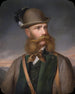 L'empereur François-Joseph im Jagdkostüm von Ischl - Edmund Mahlknecht — Ansicht des Kunstwerks