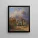 Wachstum der Kurse - Edmund Mahlknecht — gerahmtes Bild an der Wand