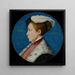 Edouard VI. 1537-1553, als er Herzog von Cornwall war - Atelier von Hans Holbein dem Jüngeren — gerahmtes Bild an der Wand