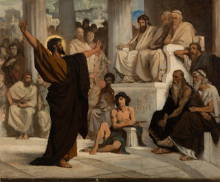 Saint Paul l'Aropagite - Édouard Bernard Debat-Ponsan — Ansicht des Kunstwerks
