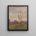 Landschaft - Édouard Jules Joseph Huberti — gerahmtes Bild an der Wand