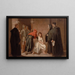 Inquisition - Édouard Moyse — gerahmtes Bild an der Wand