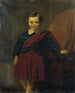 Portrait des kleinen Jungen Maurice Coblence in schottischem Kostüm - Édouard Moyse — Ansicht des Kunstwerks