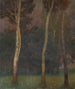 Landschaft mit Bäumen in Niederösterreich - Eduard Ameseder — Ansicht des Kunstwerks