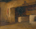 Innenansicht eines Cottages - Eduard Ballo — Ansicht des Kunstwerks