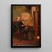 L'Approba­tion des Sammlers - Eduard Charlemont — gerahmtes Bild an der Wand